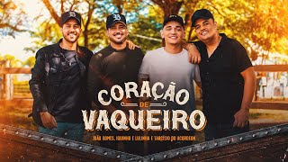 CORAÇÃO DE VAQUEIRO - João Gomes, @iguinhoelulinha e @tarcisiodoacordeon (Clipe Oficial)
