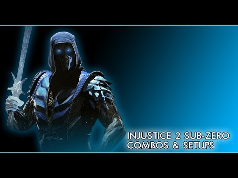 Injustice 2 | Sub-Zero Combos & Setups (NO GEAR)