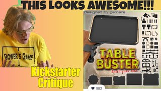 Table Buster: Reforge - WANT!!! - Kickstarter Critique Review