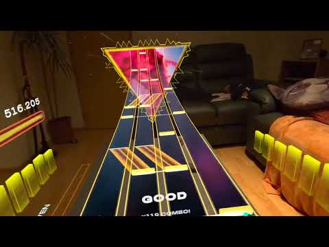 Exoseven At Unbeatable Difficulty / Beatable (Mixed Reality Gameplay)