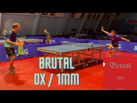 Metal TT - BRUTAL OX / 1mm Long Pips TEST