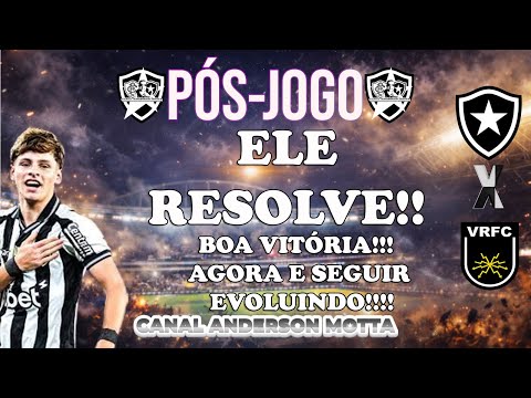 LIVE ALVINEGRA RAIZ - CAMP.CARIOCA 3° RODADA- PÓS JOGO- BOTAFOGO X VOLTA REDONDA