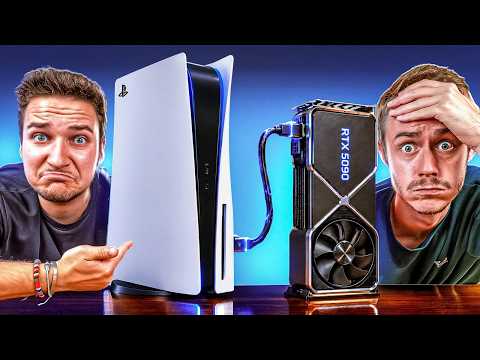 METTRE UNE RTX 5090 SUR UNE PS5 ! Ça fait quoi ?