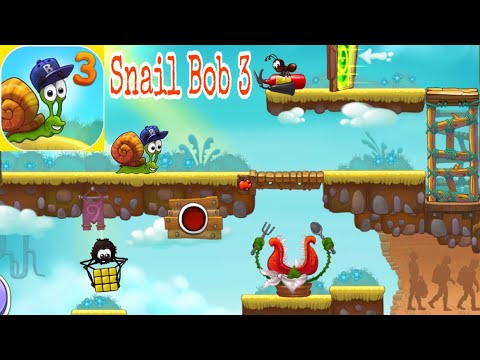 Snail Bob 3 - Gameplay Walkthrough (iOS, Android)