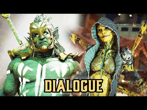DVORAH MEETS HER FORMER EMPLOYER KOTAL KAHN DIALOGUE - MORTAL KOMBAT 11 ULTIMATE VERSION