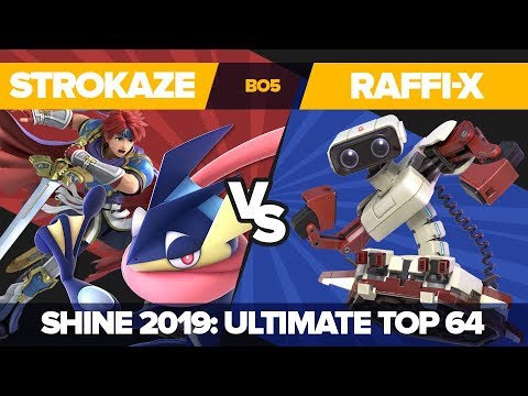 StroKaze vs Raffi-X - Losers' Round 5: Ultimate Singles - Shine 2019 | Roy, Greninja vs R.O.B