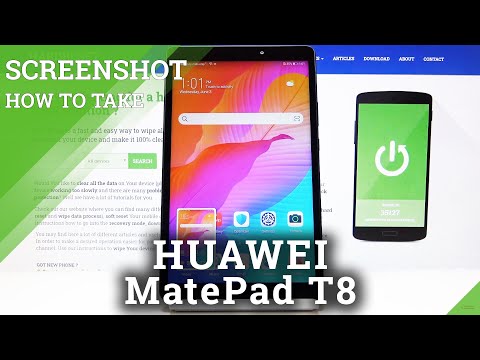 How to Take Screenshot in HUAWEI MatePad T8 – Capture Screen