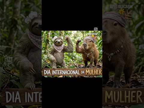 🦥💕 ALERTA DE PODER FEMININO! 🎀🌸 #preguicabm