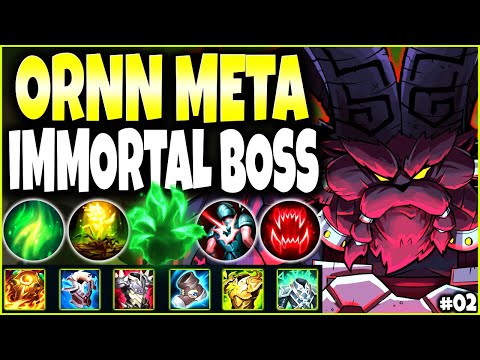 ORNN showing SETT who is the IMMORTAL BOSS ~ LoL Meta Season 12 Series #02 🔥 LoL Ornn s12 Gameplay