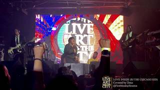 LIVE ART AND THE CITY @FirstMondayHouston feat. DESZ covering LOVE INSIDE (BJ THE CHICAGO KID)