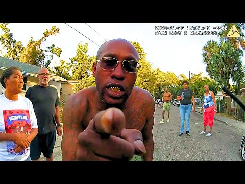 Cop Gets Outnumbered Really Quick