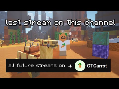 Brutal Minecraft Hardcore #5 - All future streams @GTCarrot!