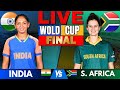 IND W Vs SA W World Cup Final Women S World Cup INDIA W Vs South Africa W Live Match Today