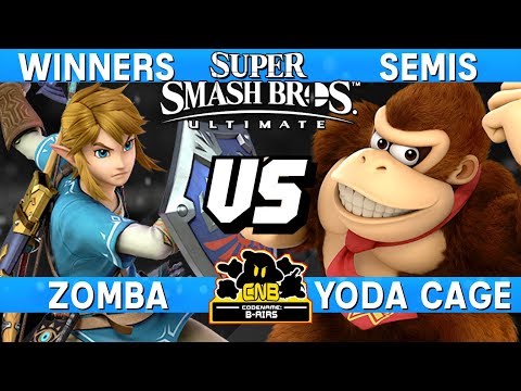Smash Ultimate Tournament Winners Semis - Zomba (Link) vs Yoda Cage (DK) - CNB 184