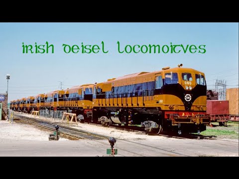 The History Of Irish Rail Diesel locomotives from CIE to IE (Irish Railway History Episode 2)