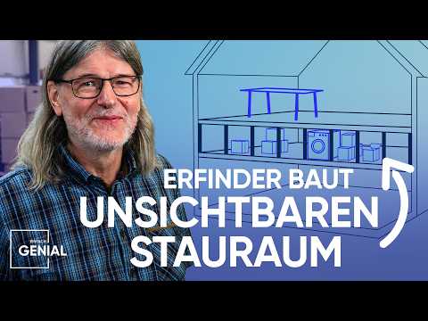 Mit dieser Erfindung verschwinden Möbel im Boden | Einfach Genial