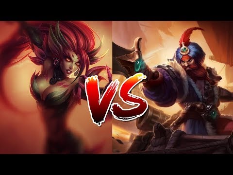 High Elo Gangplank Mid Gameplay (sort of. xd) | Captain Orange Shows How It's Done