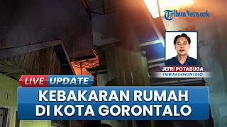 Rumah di Pohe Kota Gorontalo Hangus Terbakar di Hari Idul Adha, Nyaris Merembet ke Bangunan Lain