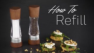 How To Refill - Cole & Mason Derwent Salt & Pepper Mills