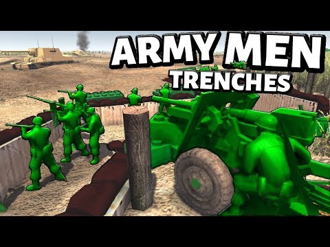 Amazing Green Army  ! Plastic Army Men Mod (GREEN vs TAN)