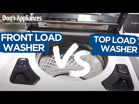 Front Load VS Top Load Washing Machines | What's the Difference?