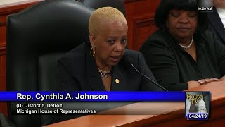 Rep. Cynthia A. Johnson on Abortion Method Ban