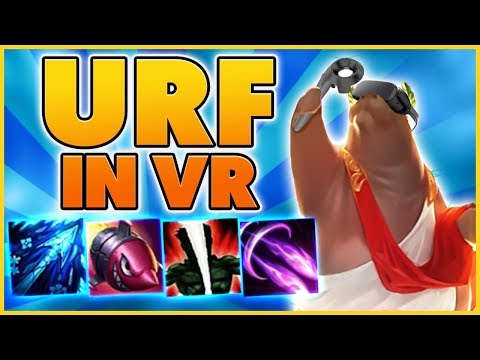 *CLASSIC URF IS BACK* SQUAD PLAYS URF IN VIRTUAL REALITY (MUST SEE) - BunnyFuFuu