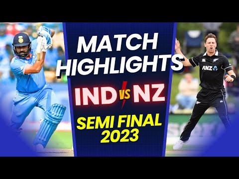 🔴IND vs NZ Semi-Final Highlights | India vs New Zealand World Cup 2023 Semi-Final Highlights