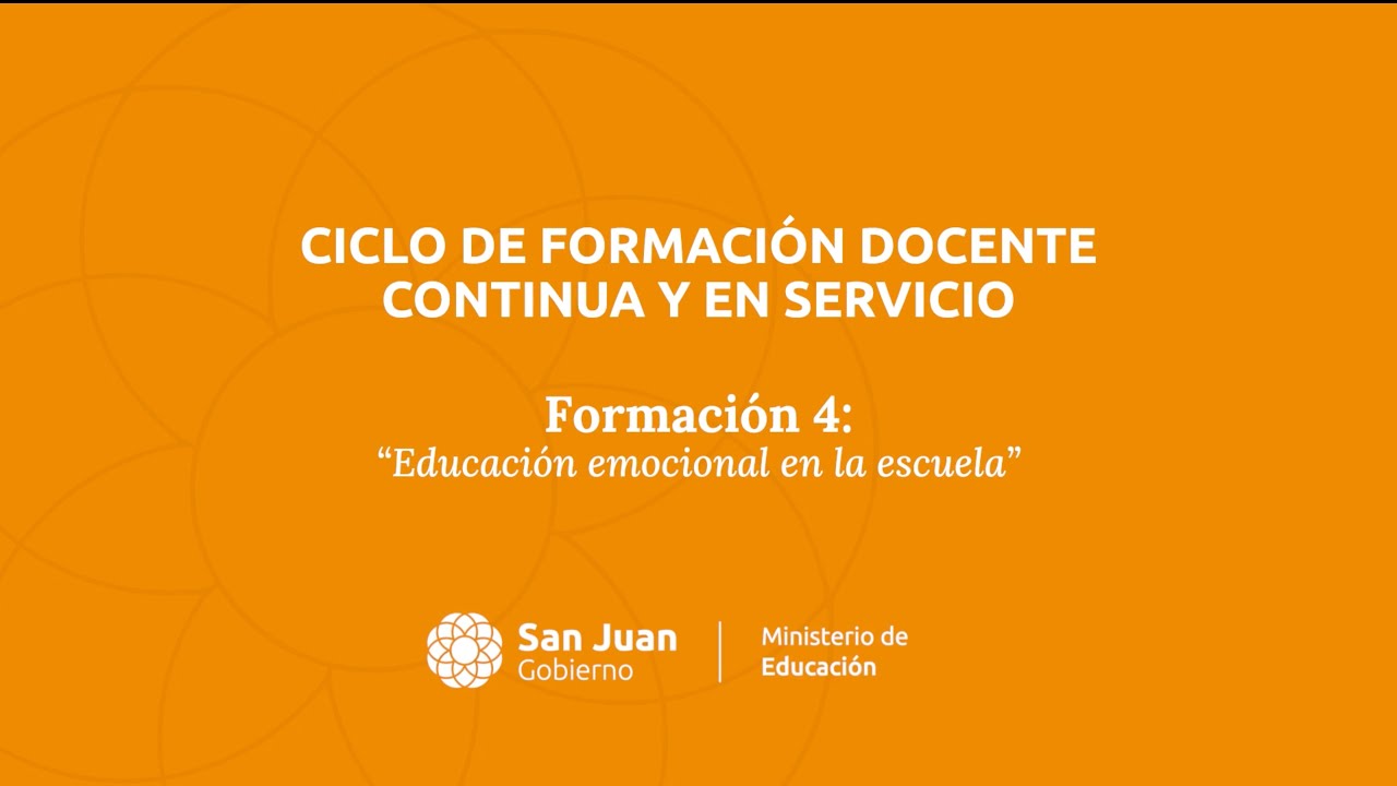 Formación N˚ 4 - Ciclo de Formación docente continua y en servicio.