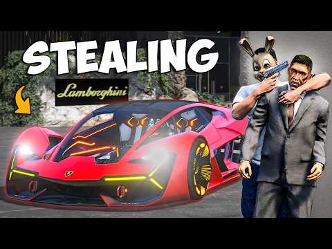 Stealing a Concept Lamborghini from a Car Dealer sa GTA 5