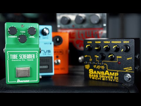 10 Legendary Pedals You NEED to Check Out on Bass