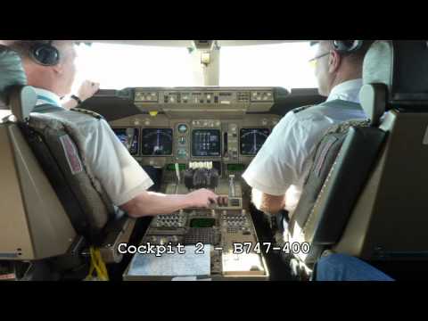 Our KLM B747 crew trip flying to Los Angeles (KLAX/LAX) HD