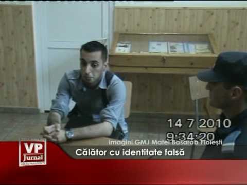 Calator cu identitate falsa