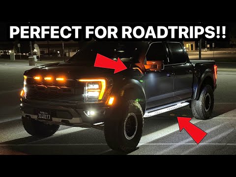 Running Board + Fender Light Install! 2021-2024 F150 Raptor