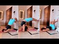 Shama Sikander Gym Workout Video 08 April 2022