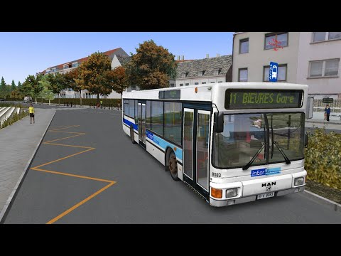 OMSI 2.Map Express 91.06 Man NL 202 test drive line 11 — PC Gameplay!