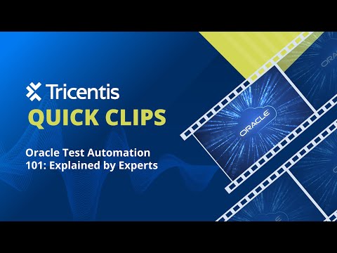 Oracle Test Automation 101