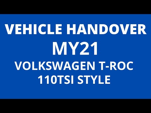 MY21 VW T ROC 110TSI STYLE