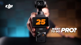 DJI Pocket 3 | 25 Cinematic Settings for EPIC Footage!
