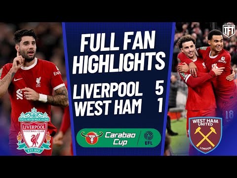Liverpool DESTROY West Ham! Liverpool 5-1 West Ham Highlights