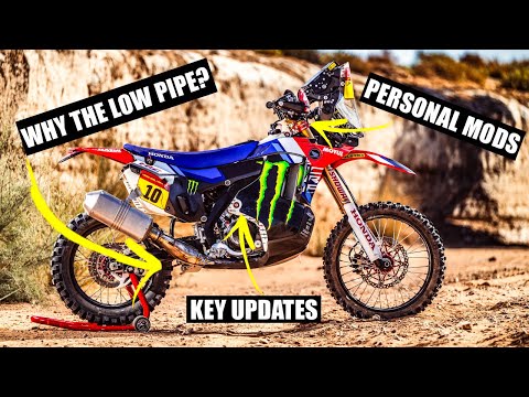 Skyler Howes Walkthru Of Honda’s Dakar-Winning CRF450 Rally Bike