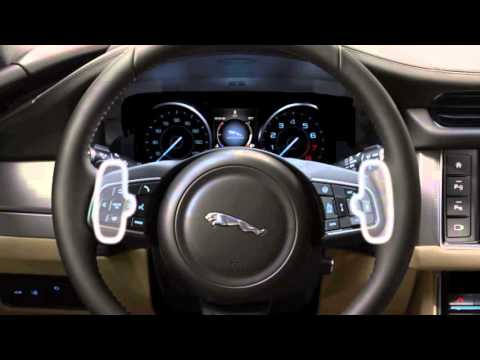 Part of a video titled Jaguar XF - Intelligent Start Stop Engine | Jaguar USA - YouTube
