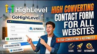 Best Contact Form for Any Website | GoHighLevel Contact Form Tutorial (2026)