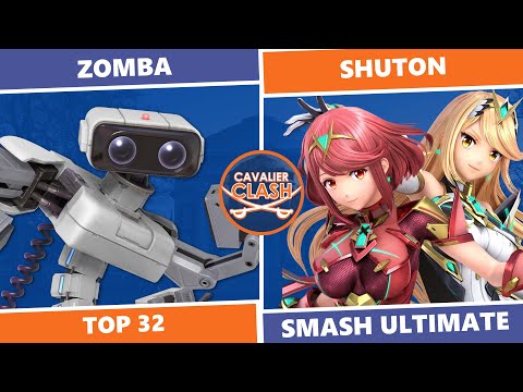 Cavalier Clash 7 - Top 32 - Zomba (R.O.B) Vs. Shuton (Pyra & Mythra) SSBU Top 8