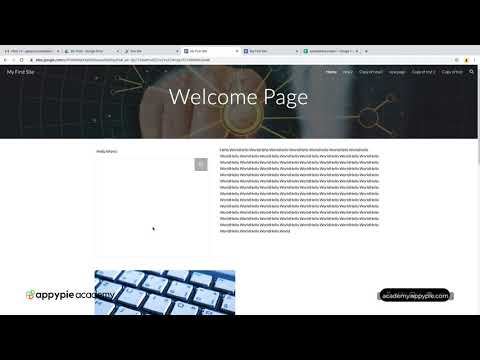Introduction to Google Sites Lesson 01