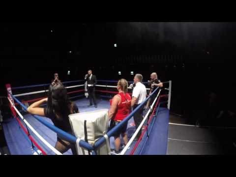 Ultra White Collar Boxing | Scunthorpe | Nicky Lee VS Sarah Tomkinson