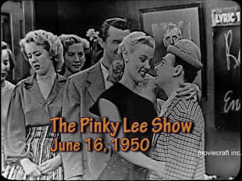 The Pinky Lee Show – Rudy Vallee Guest Star (June 16, 1950) Classic NBC Kinescope, live comedy.