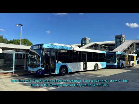 Interline m/o 7067: Mercedes-Benz OC500LE Euro 6 (Voith/Custom CB80)