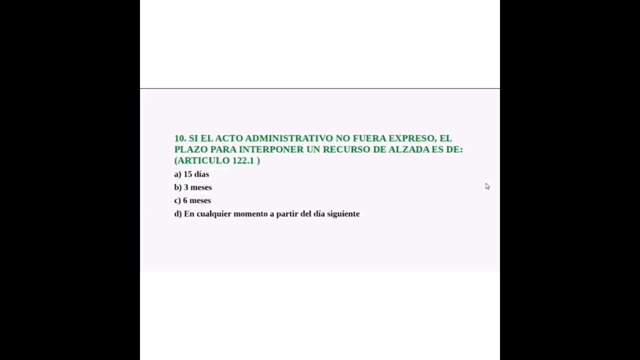 🎥12 TEST ACTUALIZADO✅ 2021📝TEST LEY 39/2015 LPACAP PARA OPOSITORES 🔟 PREGUNTAS #OPOSICIONES