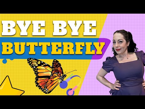 Bye Bye Butterfly | 2 Little Rockers  | Educational Videos for Kids